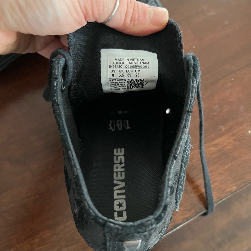 •Converse Chuck Taylor All Star hidden wedge sneaker• Size 8 - Picture 8 of 9